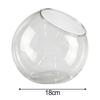 Decorative Bauble 15cm Glass Terrarium Versatile Design Fits Tealights And Candles Single Piece Pack For Christmas