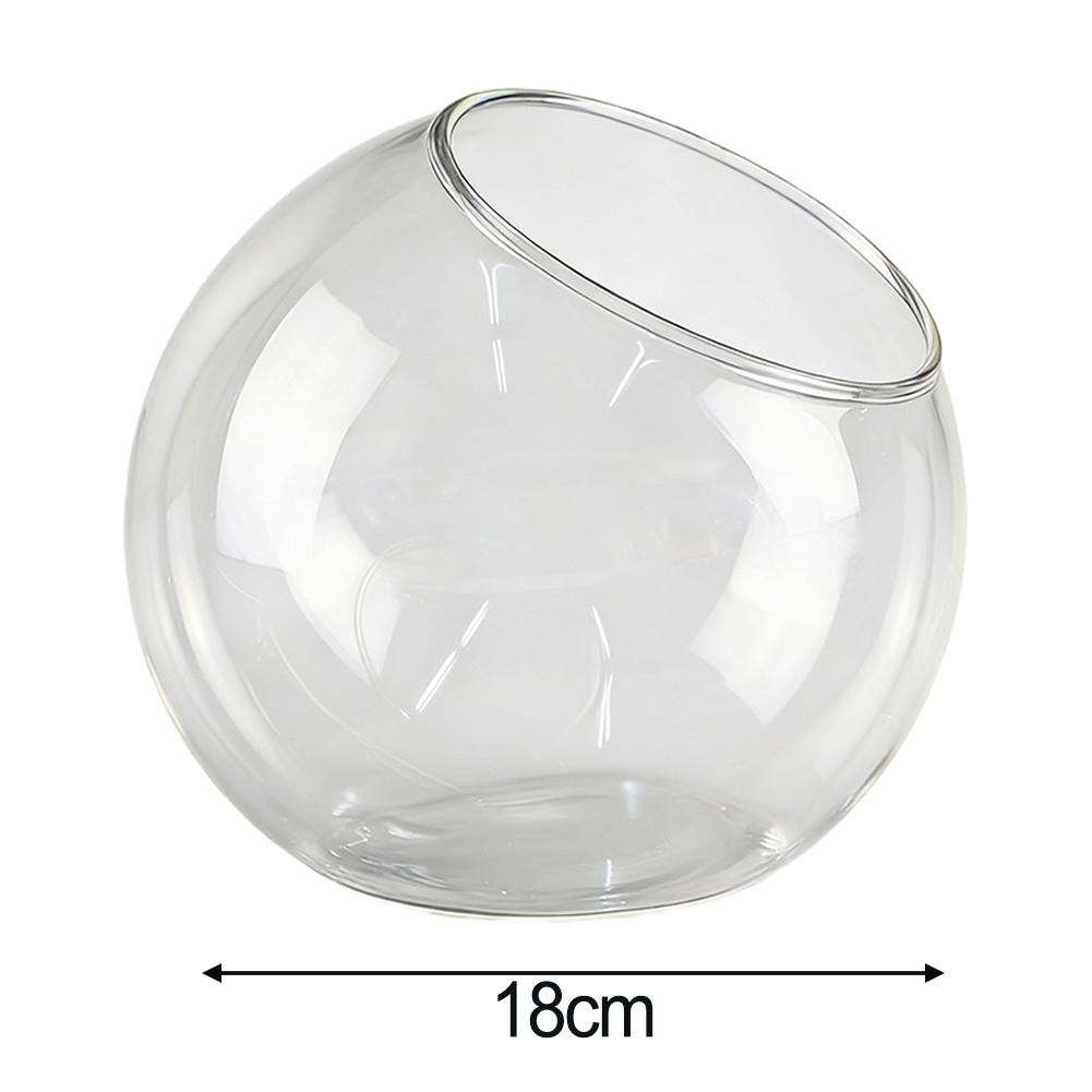Decorative Bauble 15cm Glass Terrarium Versatile Design Fits Tealights And Candles Single Piece Pack For Christmas