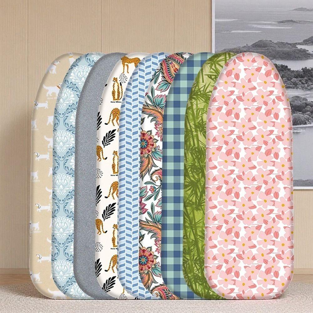 Cartoon Ironing Board Cover Elastic Heat-resistant Ironing Board Cloth Thickened Stain Resistant Ironing Heat Shield