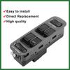 Motoforti Master Driver Side Power Window Switch 37990-65D10-T01 Replacement for Suzuki Vitara 1999-2003 Grand Vitara 1999 2000 2001 2002 XL-7 2005