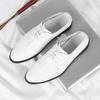 Fashion Fashion Business White Men Shoes Formal Dress Shoes Mens Oxfords Footwear High Quality Leather Shoes For Men Zapatos Hombre