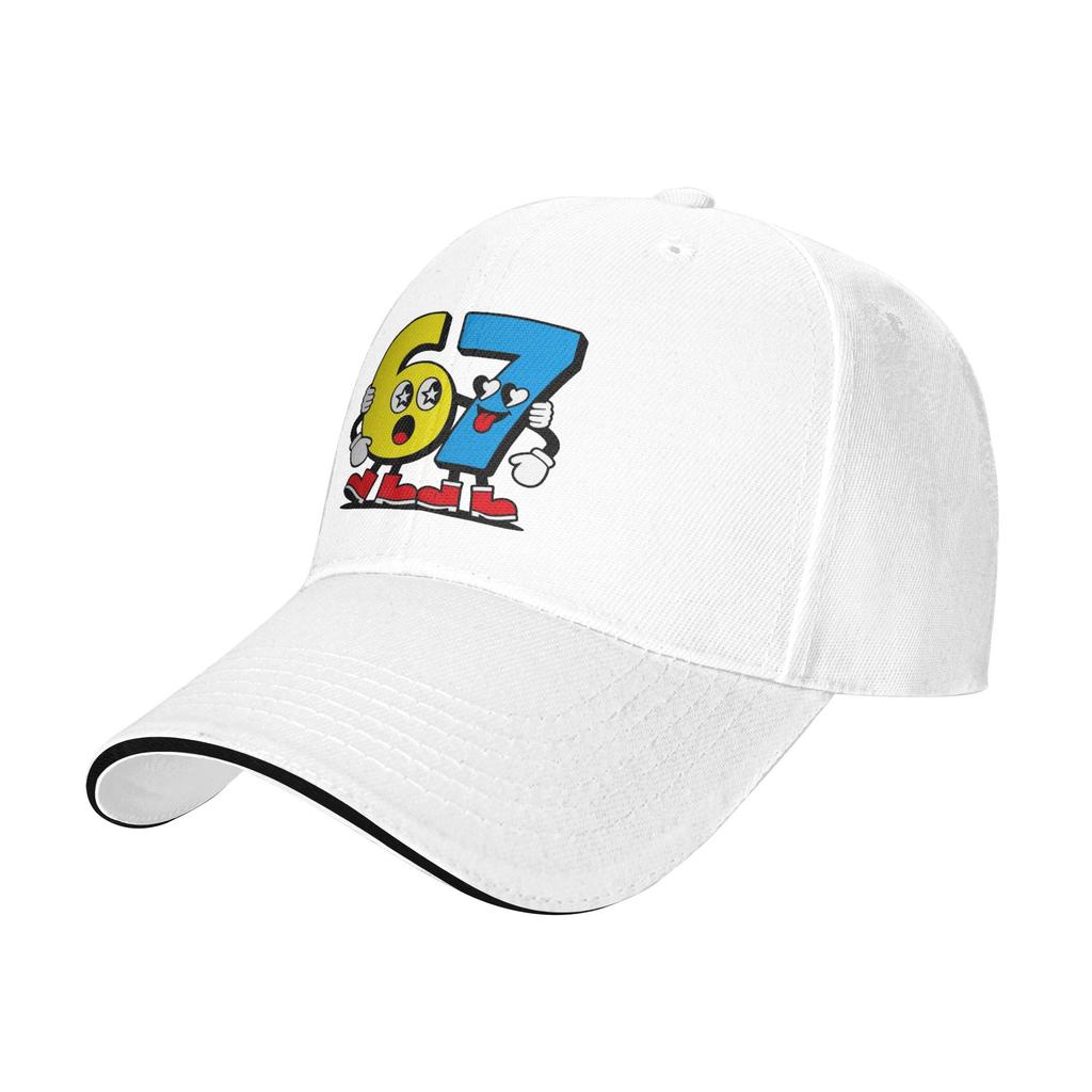 Women Unisex 67 Six Seven Bruh Funny Italian Brainrot Outdoor Hat Summer  Sun Cap New Baseball Cap 2024 Golf Hats