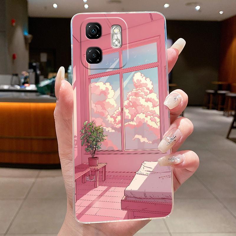 For Infinix Smart 9 X6532 Case Infinix Hot 50i Cover X6531 X6531B Silicone Luxury Dragon Cute Cool Boys Girls Transparent Bumper