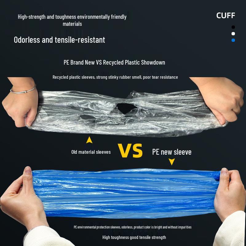 Er Heshen Disposable PE Arm Sleeves (300 Pcs)