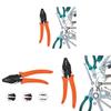 H7EE Convenient Wire Cutting Scissors Crimping Pliers Crimper Cutter Tool for Workers