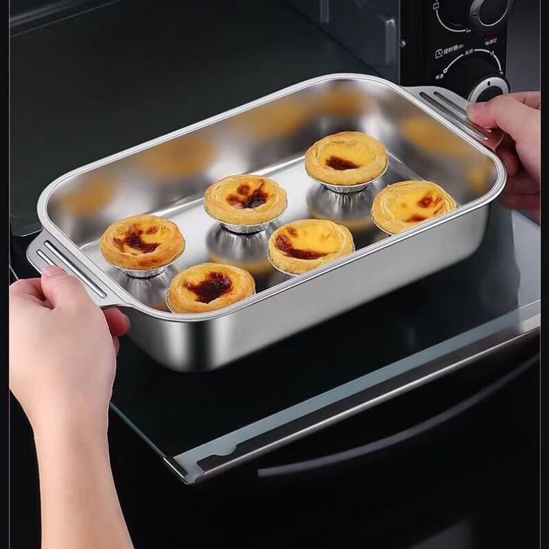 Stainless Steel Rectangular Roasting & Serving Pan