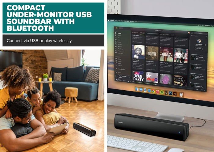 Barre de son - creative - stage air v2 - usb - bluetooth - 20 watt