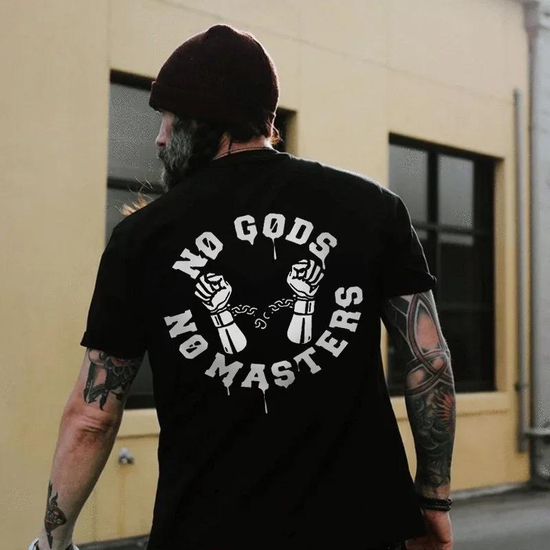 Gothic Harajuku Retro Men Tshirt Punk Rock Horror Shirts Male Vintage Loose Hip-hop Tops Summer Oversized T Shirt Camisetas