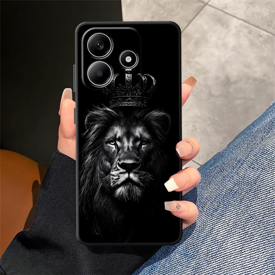Cool Animal Tiger Lion Case for Xiaomi Redmi Note 7 8 10 9 13 Pro Plus 10S 9S 14 11 12 Pro 11s 12s Funda Phone Cover
