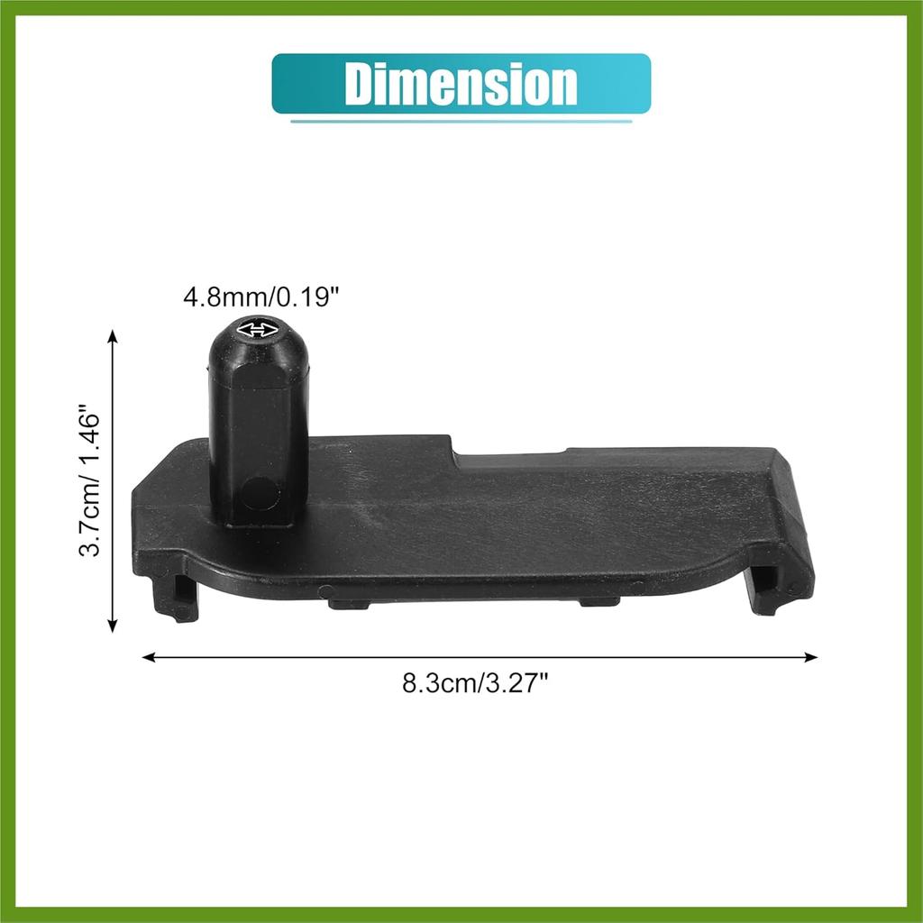 2pcs Upper Radiator Insulator Mount Bracket for Chevrolet Malibu 2016-2022 for Buick LaCrosse 2017-2019 No.23336339/23336340 Vehicle Components