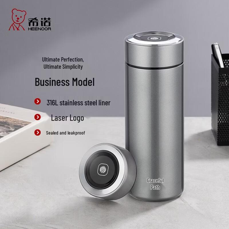 Heenoor 316L Stainless Steel Portable Insulated Thermos