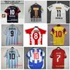 Vintage jersey football jersey classic nostalgic Bayern Mateus Santos Neymar Argentina, jersey