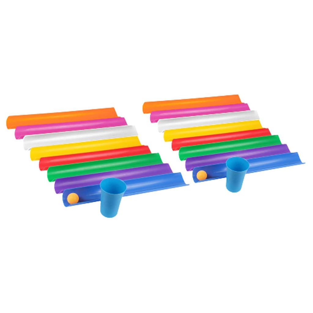 Pipeline Challenge Game Set Cooperation Pipe Teamwork Training Made of Sturdy PP to Promote
