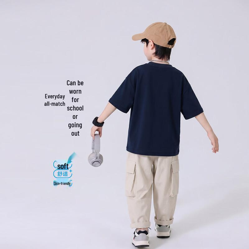 YOYO Fairytale Boys' Cartoon Print Cotton T-Shirt