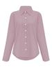 Elegant Women's Long-Sleeved Solid Color Shirt - Basic Casual Office Top