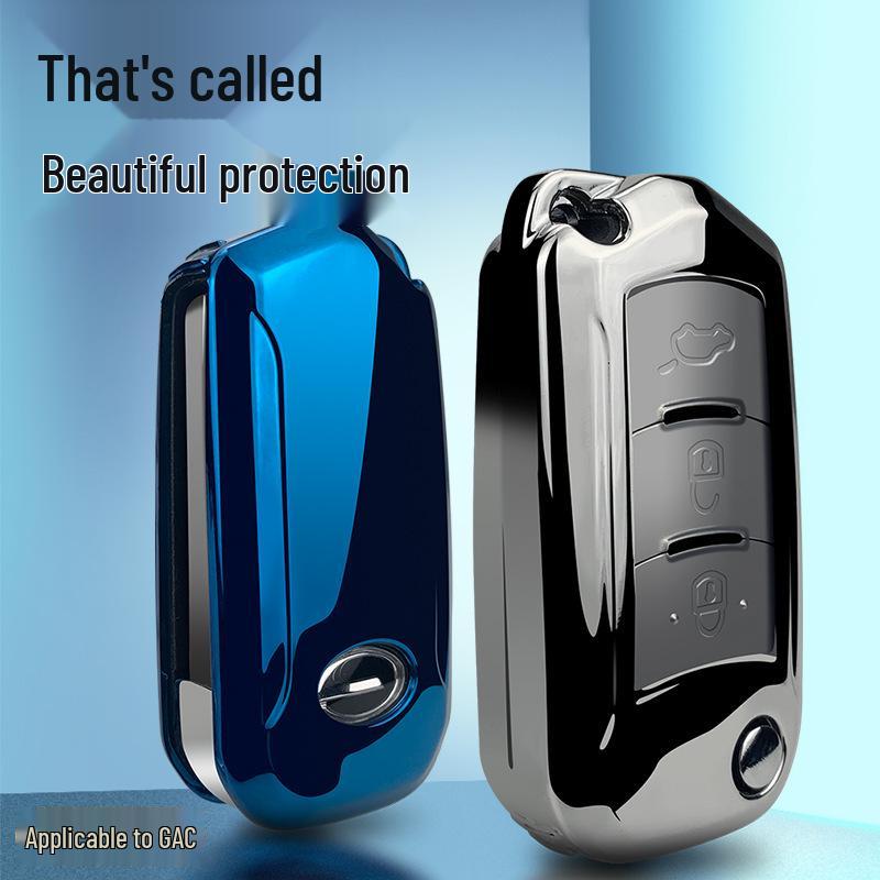 GAC Key Case Folding Style TPU Protective Cover for GS3/GS4/GS5 Car Keys