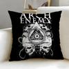 classic band Arch Enemy Cushion Cover Soft  EasyWash Pillow Case  Versatile for Couch Bed Travel and Office