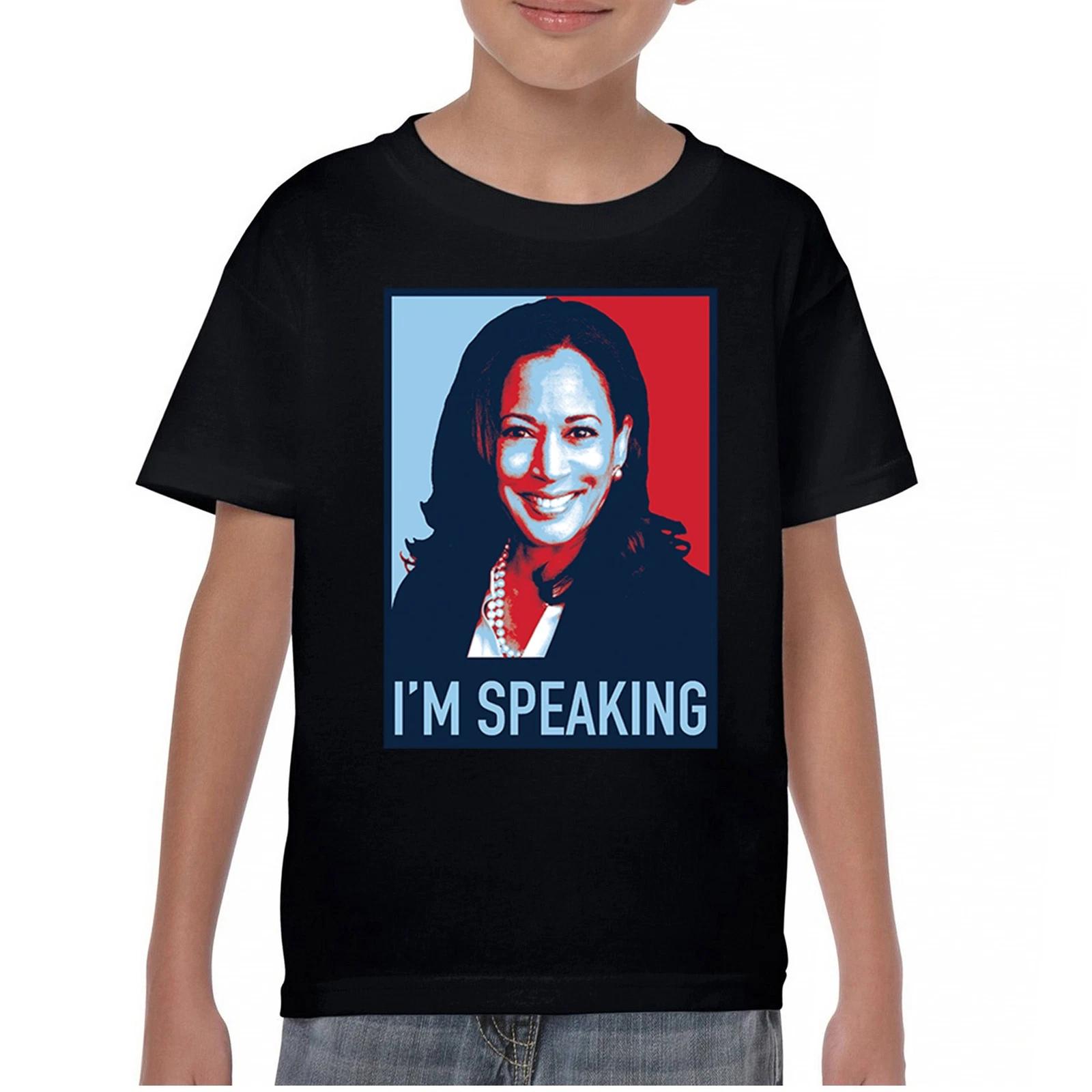 Kamala Harris I m Speaking 2024 Youth kids boys T-Shirt President 47 Vote Blue USA Kids 140