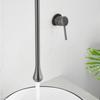Wall-Mounted Water Drop Faucet with Adjustable Boom, Single-Hole Control, for Hot & Cold Water