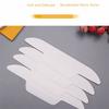 50Pcs Disposable Sweat Collar Absorber Pads Absorbing Sweat Shirt Guard  Makeup Protection