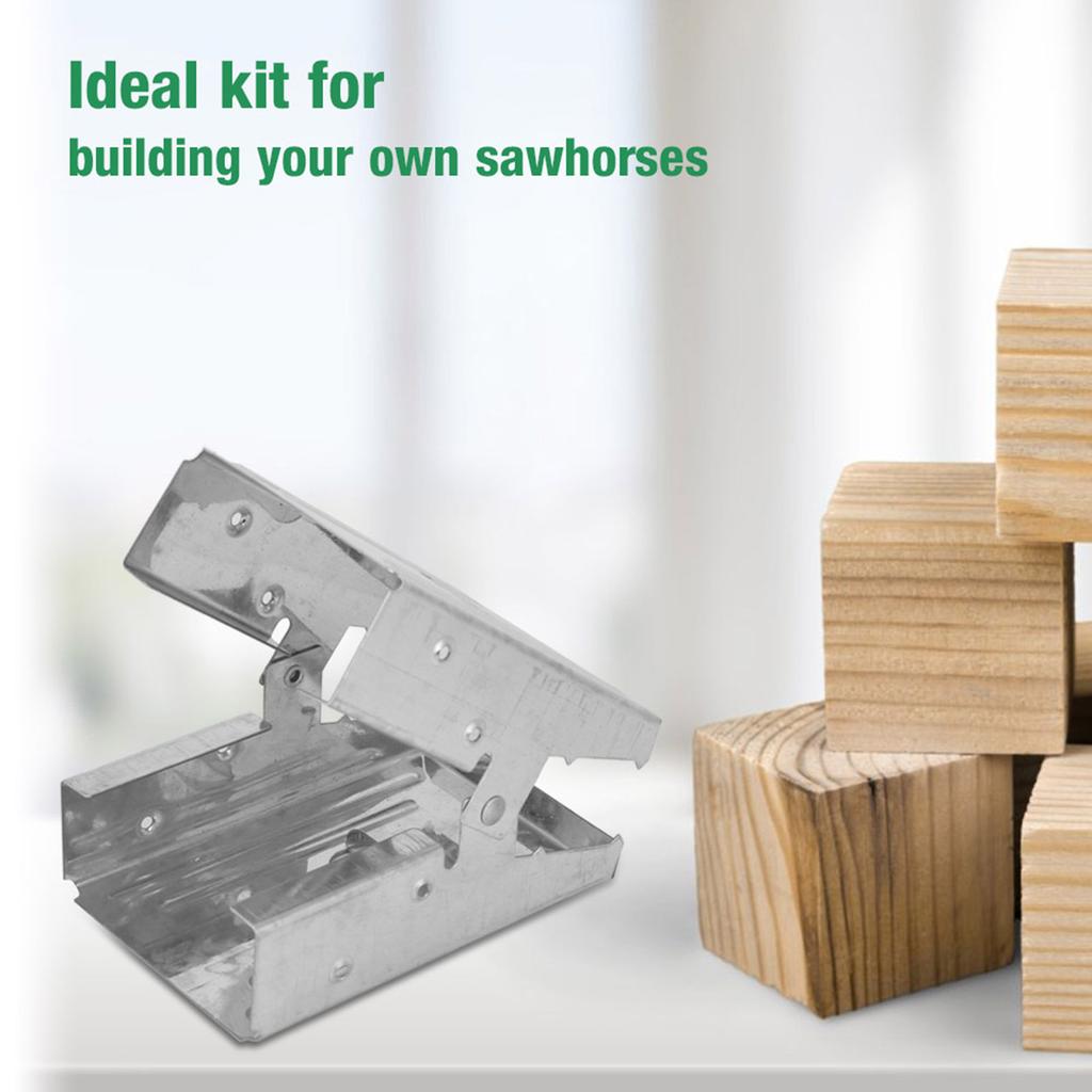 Saw Horse Bracket Sawhorse Saw Horse Bracket Display Sawhorse Brackets Display Stand Kit Woodworking Tool Accessories