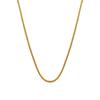 Super flash full summer star light luxury high-end necklace female collarbone chain plated chain plain chain with jewelry