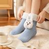 Unisex Heated Floor Socks Christmas Foot Warmer Slipper Socks for Home