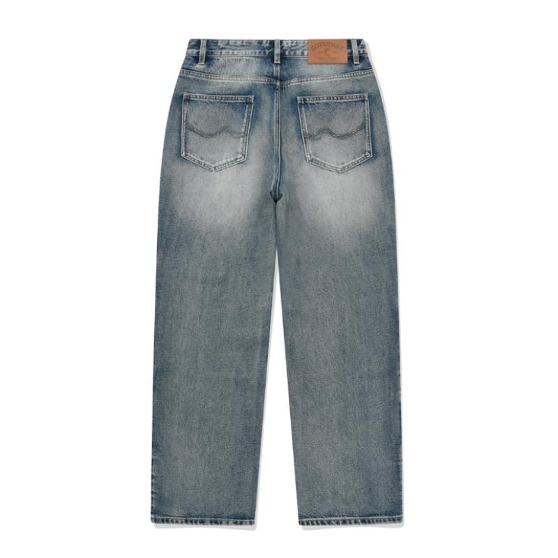 Covernot Denim Regular DouBle Knee Pants Blue Co2303pt33 Bl