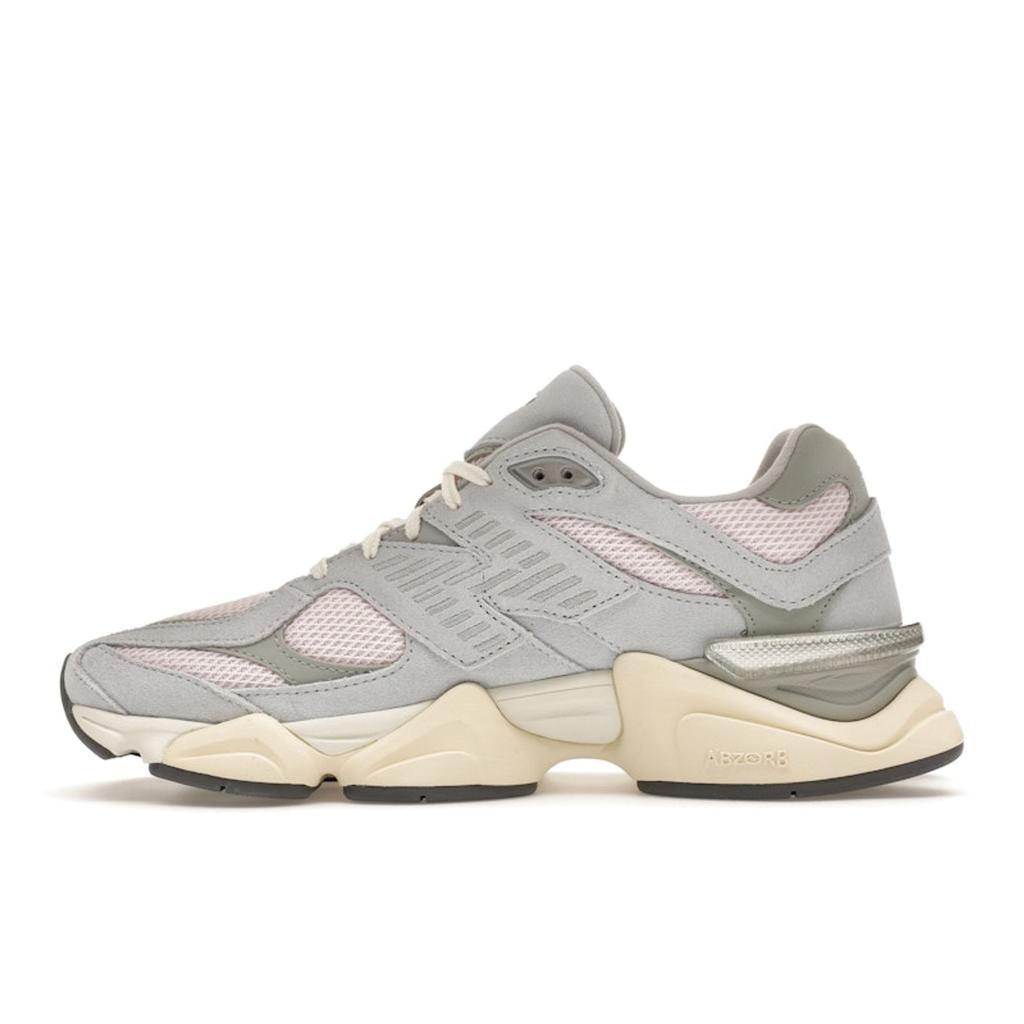 New Balance 9060 Granitt Unisex Sneakers Grå Rosa-Granitt Sølv-Metallic U9060SFB