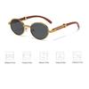 Fashion Oval Sunglasses Men Women Anti Wood Sun Glasses Male Female Classic Small Square Summer Traveling Shades UV400