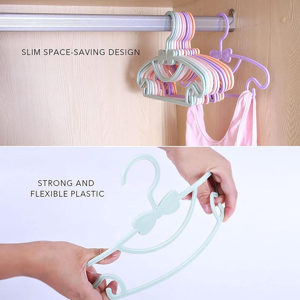 Bow Tie Hanger Shoulder-proof Clothes Hanger Children's Clothes Hanger