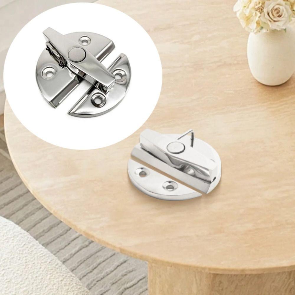 316 Stainless Steel Marine Cabinet Lock Round Shape Boat Hardware Accessories  Nautical Use