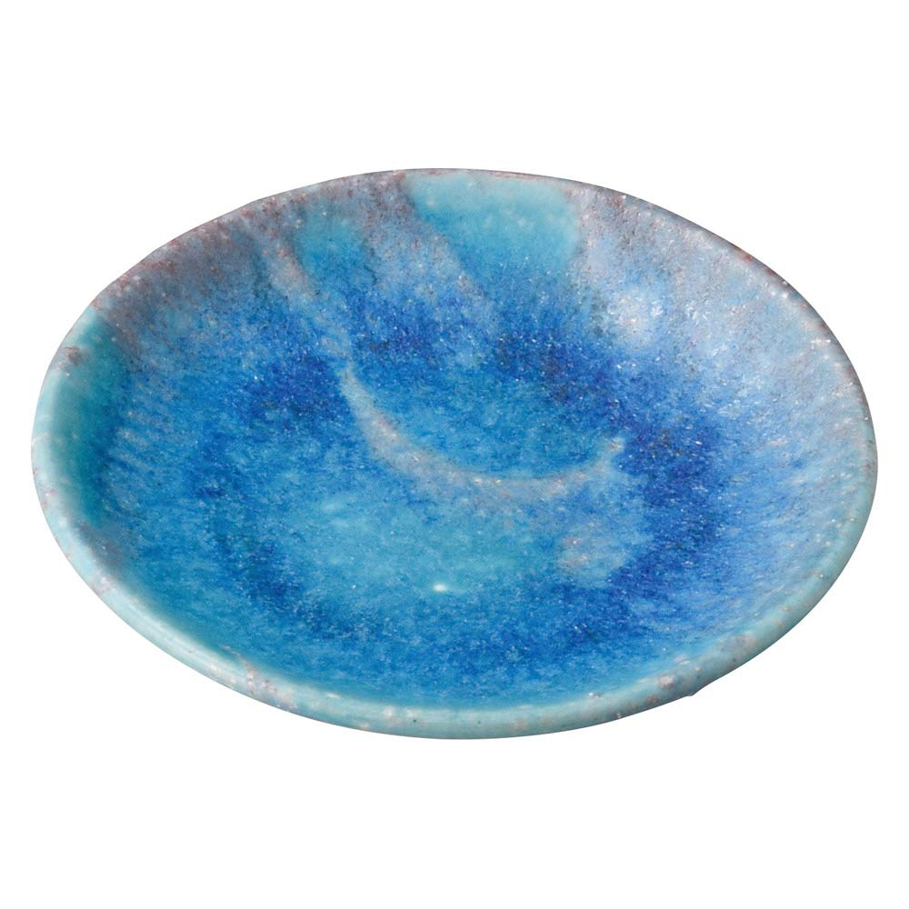 

Marui Seito Shigaraki Ware Hechimon Small Plate Small Plate Tsuyukusa Diameter Approximately 9.5cm Ceramic Made in Japan MR-3-3442