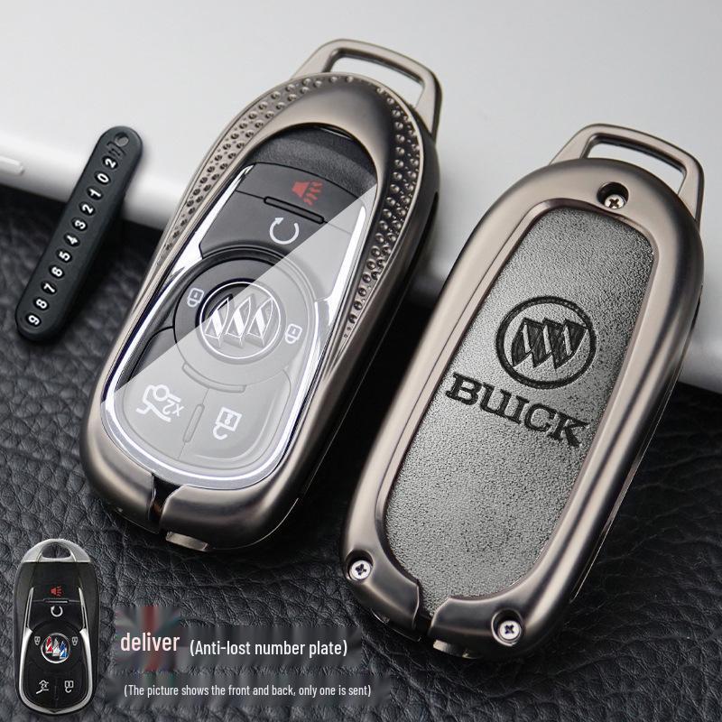 Buick Key Cover: Compatible with Envision, Regal, LaCrosse, Excelle, Verano, Enclave & GL8.