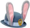 Child Bowler Hat Standard, Kid's Bunny Ears Police Accessory