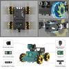 Smart Car TurboPi Mecanum Wheel Motor 4WDRobot Car forStarters Open Source Programmable Robot Car DIY Kit forRaspberry Pi 4B 8GB