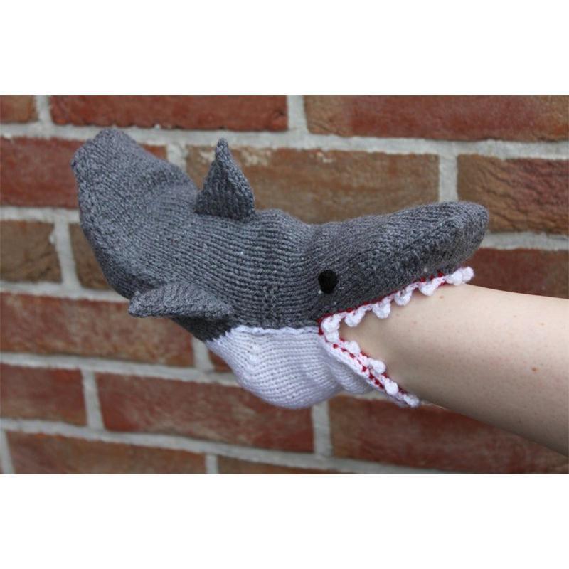 Knit Crocodile Socks, Knitting Unisex Socks, Funny Novelty Socks, Knit Animal Socks Floor Sock, Winter Warm Socks for Women Men, Christmas Gift