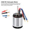 Jiawu H550 Brushless Motor, RC Helicopter Accessories Aluminum Alloy H550 3538 1220KV Brushless Motor with Copper Tube for 550 RC Helicopter