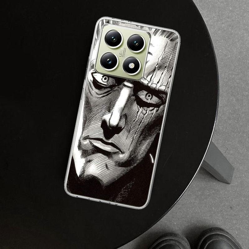 One P-Punch-Man Saitama King Phone Case Cover for Xiaomi Redmi Note 15 14 13 12 11 Pro Plus 14S 12S 11S 11T 11E 10S 10 Customize