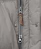 Satur Lauren Puffer Duck Down Padded Jacket Grey