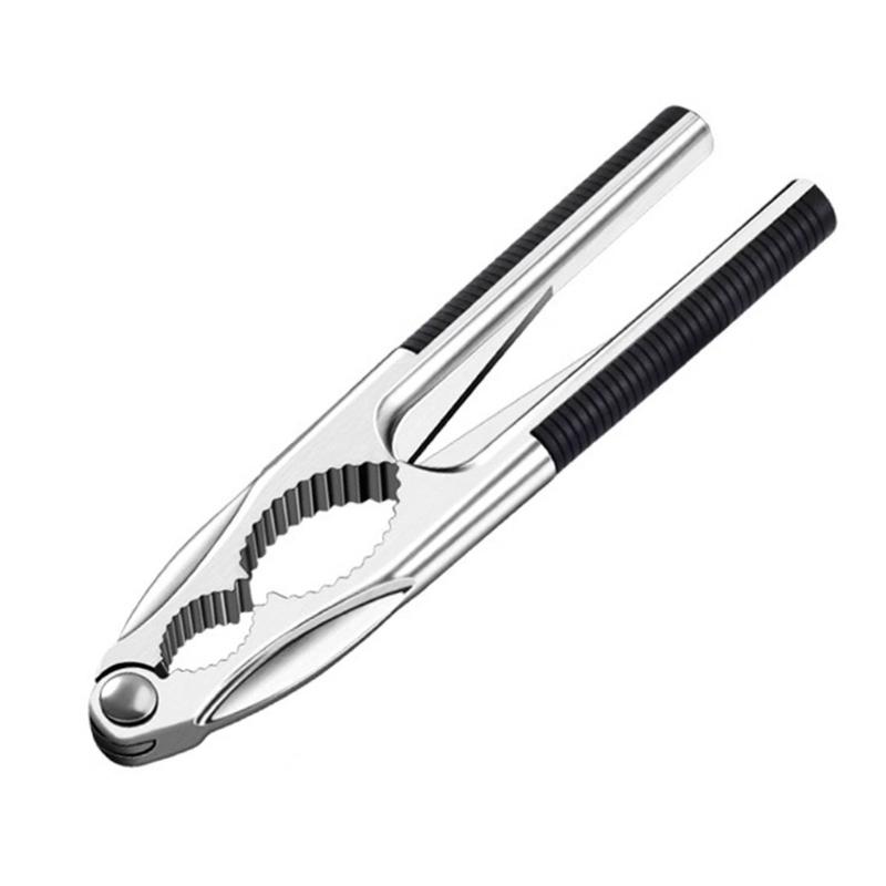

Heavy Type Alloy Nut Crackers Double Levers Design for Easy Nut Shelling with Ergonomic Slip Resistant Handle