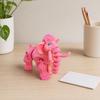 3D-gedruckte Mammutfigur, Elefanten-Ornament mit beweglichen Gelenken, Tier-Fidget-Spielzeug zur Stressbewältigung für Kinder, Dekoration für Zuhause und Büro