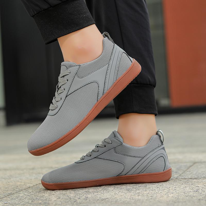 Breathable Knitted Women's Walking Shoes Wide Toe Cross Training Sneakers Men Fitness Gym Exercise Sports Shoes