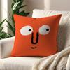 Art J-Jean J-Jullien Cute Cushion Cover Pillow Sofa Printing Decoration Room Home Office Coffee Shop Car Nordic SimplicityL,(2)