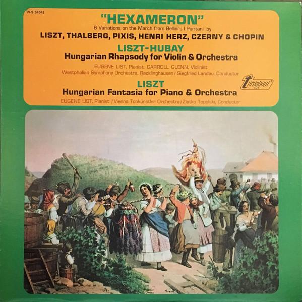

LP Record LISZT - HUBAY - Hexameron TVS34541 TURNABOUT 1973 US Classical Used