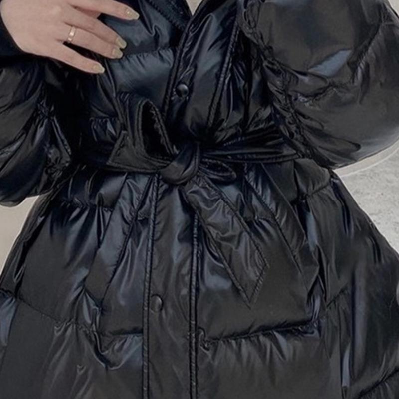 A52E Belt for Women Thin Sash Tie Waist Band for TrenchCoat Overcoat Black Down Coat Replacement Belt