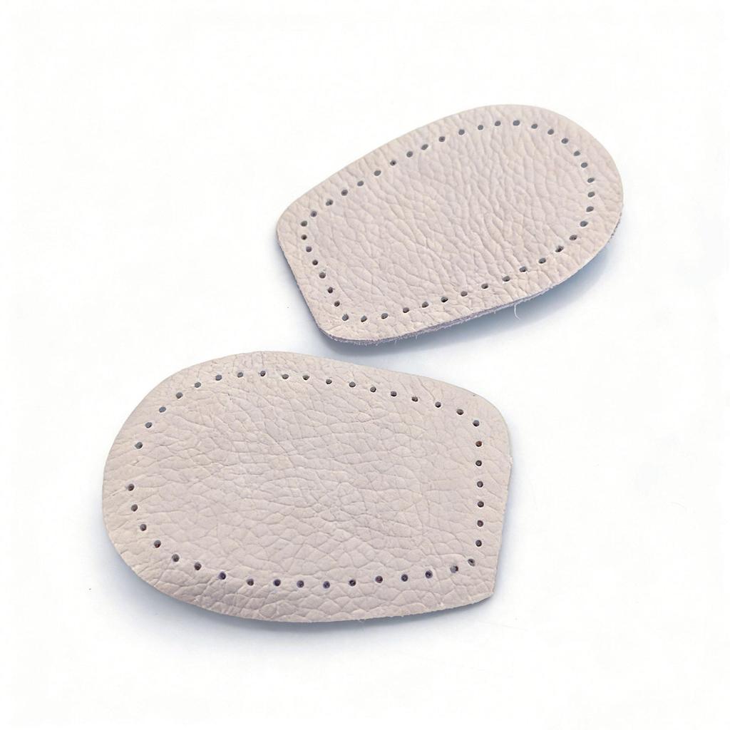 Cowhide Anti-Abrasion Non-Slip Heel Protector - Invisible, Shock-Absorbing, and Comfortable for High Heels.