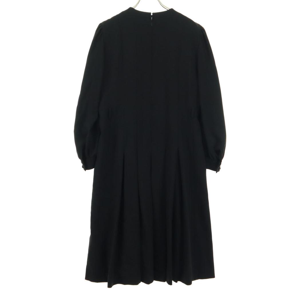 Beauty products MISS BALMAIN Long sleeve Pleated Long dress 7 black Women Used