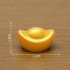 New Year's Wealth-attracting Golden Large Medium and Small Ingots Decorative Accessories Mini Desktop Miniature Ornaments