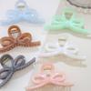 High-end Bow Large Size Hair Clip for Women's Back of Head Bun Hair Clip Shark Clip Hair Accessories Hairpin